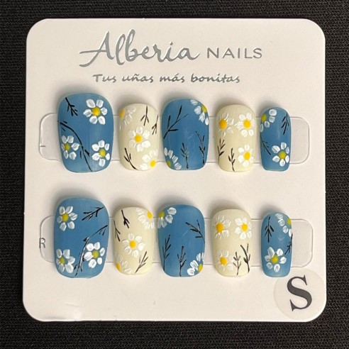 Cielo de Margaritas - Uñas Press On