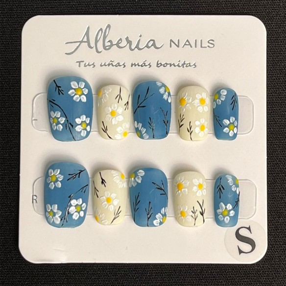 Cielo de Margaritas - Uñas Press On