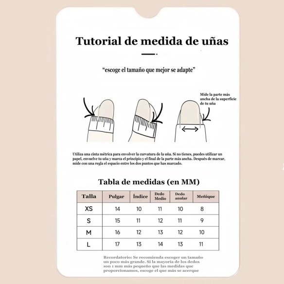 Malva- Uñas Press On