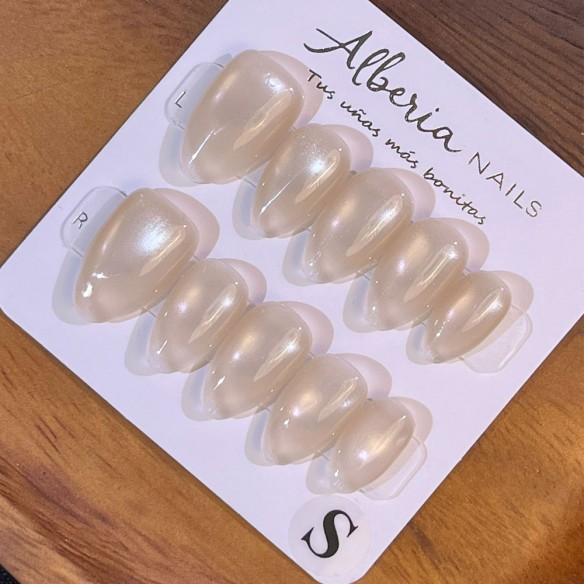 Perla- Uñas Press On