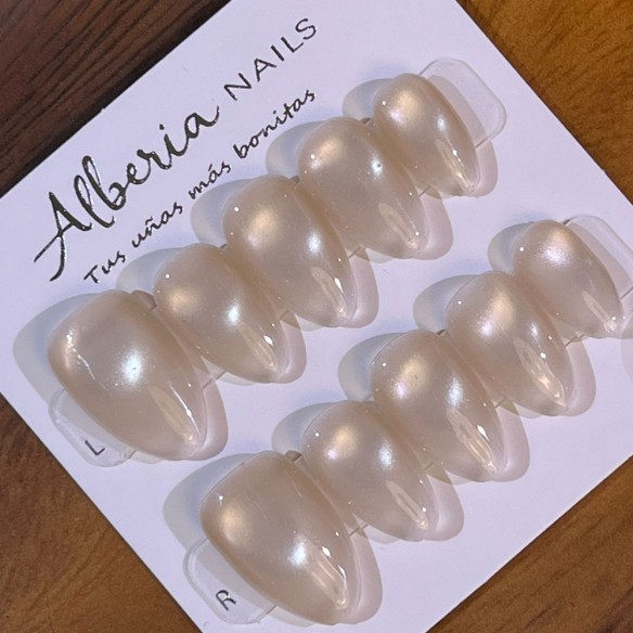 Perla- Uñas Press On