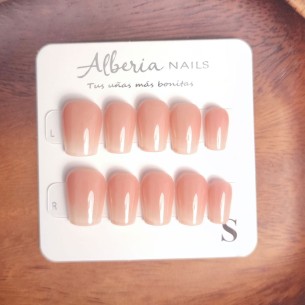 Seda de melocotón- Uñas...