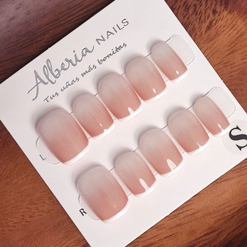 Frenchie Baby Boomer- Uñas Press On