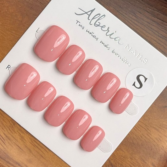 Limonada rosa- Uñas Press On