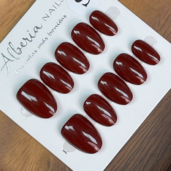 Baya Roja- Uñas Press On