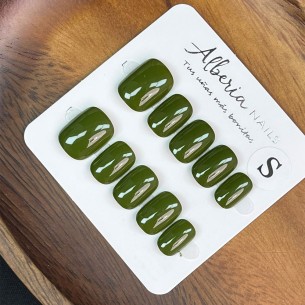 Oliva- Uñas Press On 2