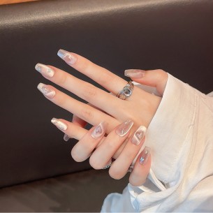 Batido de melocotón-uñas...