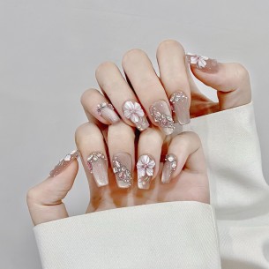 Sueño floreciendo-uñas...