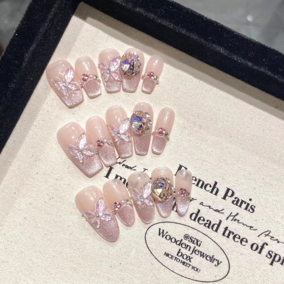 Rêve d'été- Ongles Press On