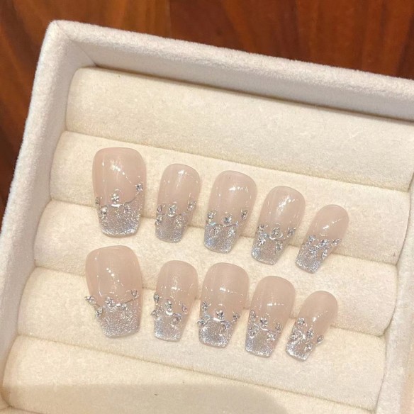 Dulce Invierno- Uñas postizas press on