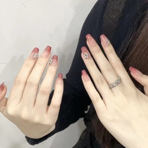 Aurore Rose- Ongles Press On 2