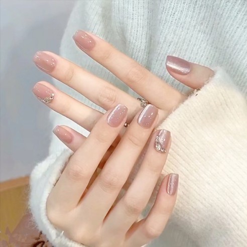 Rêve de cristal- Ongles press on