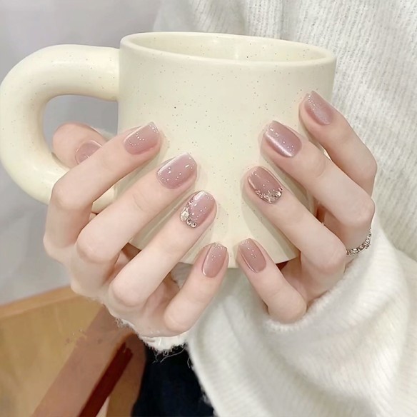 Rêve de cristal- Ongles press on