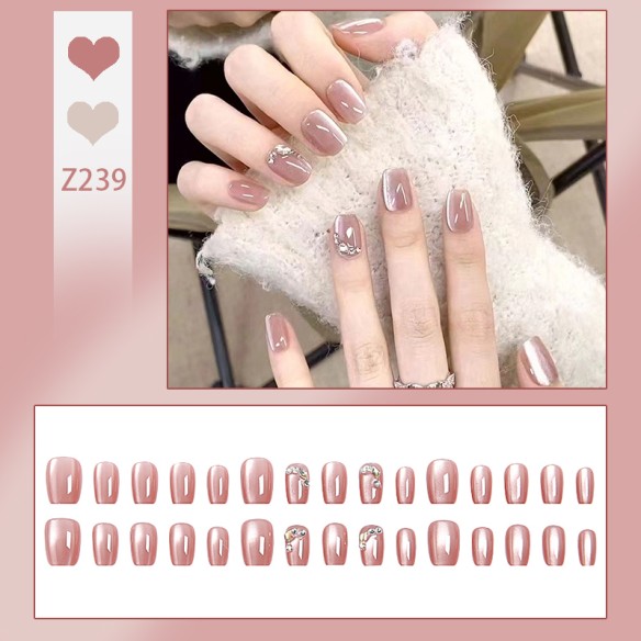 Rêve de cristal- Ongles press on