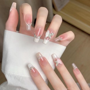 Charme ailé- Ongles Press On 2
