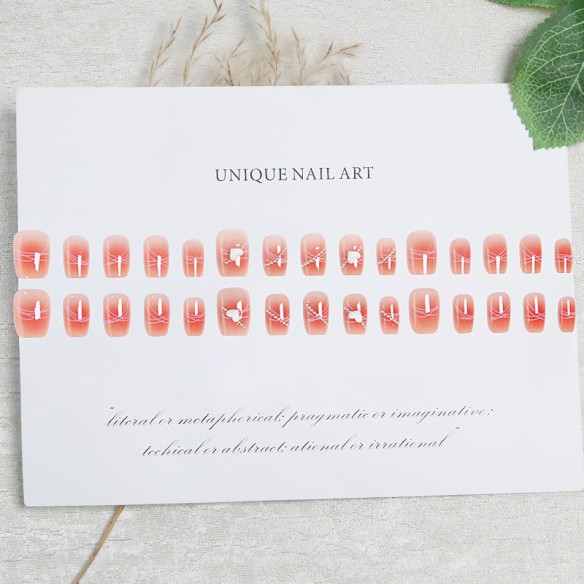 Amor en Degradé- Uñas postizas press on