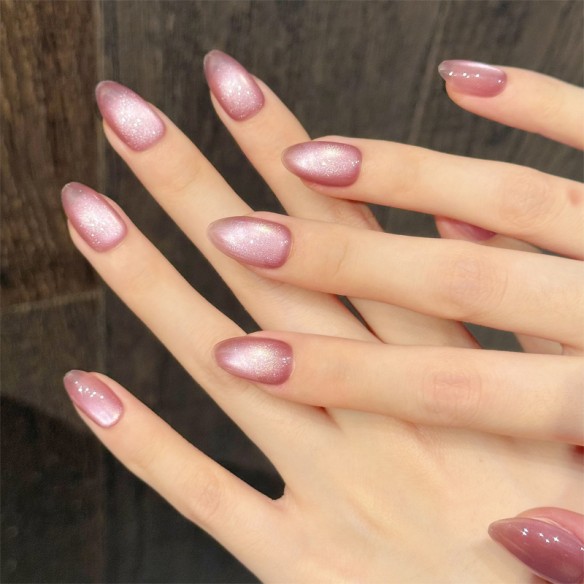 Rose ivoire- Ongles Press On
