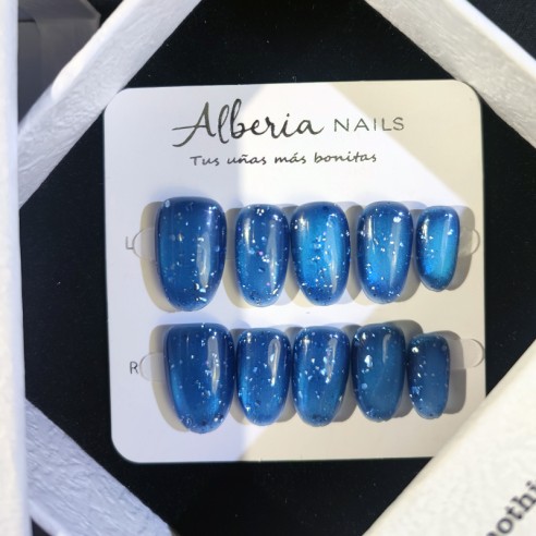 Claro de luna- Uñas postizas press on