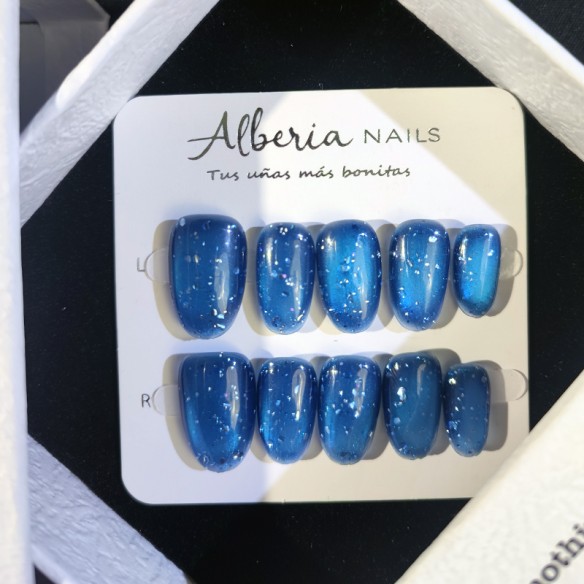 Claro de luna- Uñas postizas press on