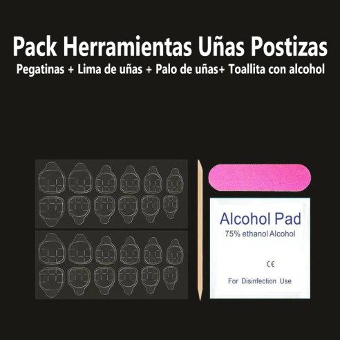 Claro de luna- Uñas postizas press on