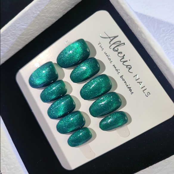 Esmeralda-Uñas Postizas Press On