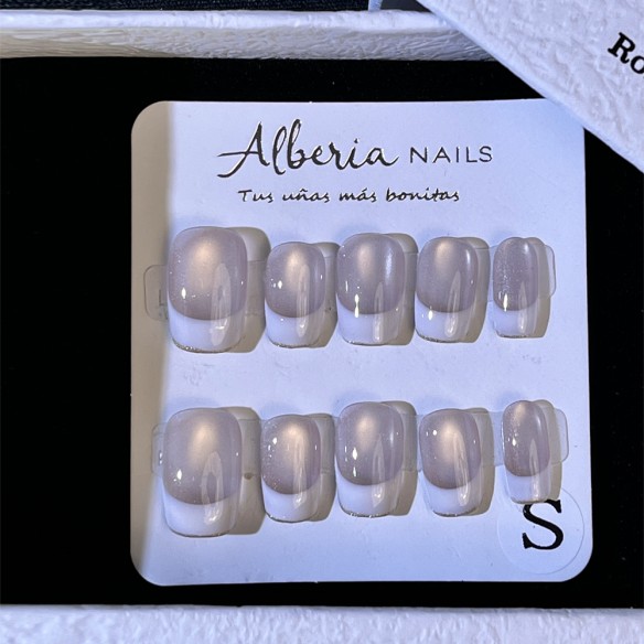 Frenchie Miroir- Ongles Press On