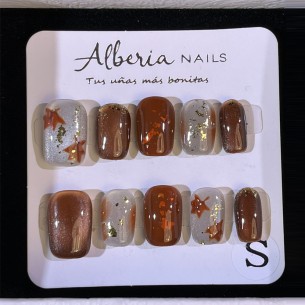 Brisa de Otoño- Uñas Press On