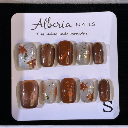 Brise d'automne- Ongles Press On