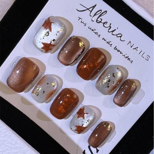 Brise d'automne- Ongles Press On