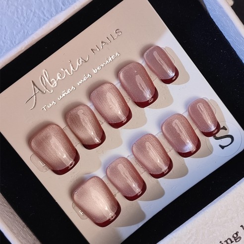 Beso francés- Uñas Press On