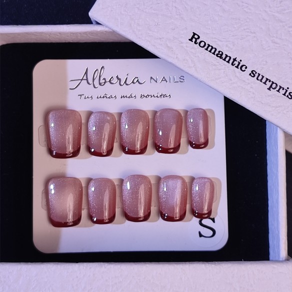 Beso francés- Uñas Press On