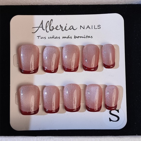 Beso francés- Uñas Press On