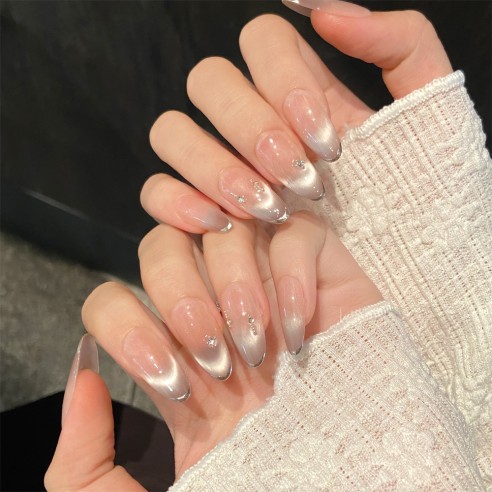 Punta de Plata- Uñas Press On