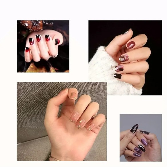 Pegatinas jelly uñas press on