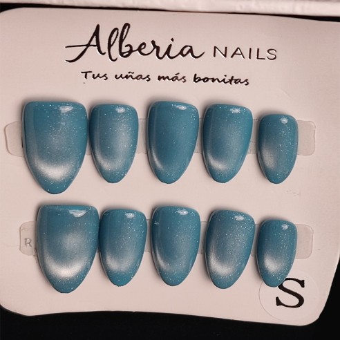 Verano Azul-Uñas Press On