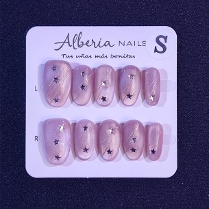 Rêve d'étoile- Ongles Press On 2