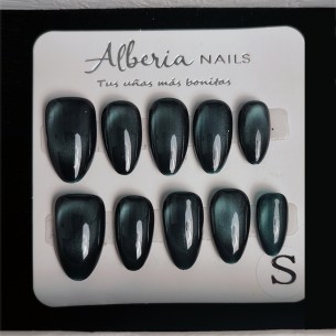 Azul Abisal- Uñas Press On