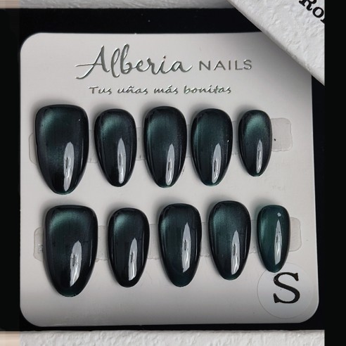 Azul Abisal- Uñas Press On