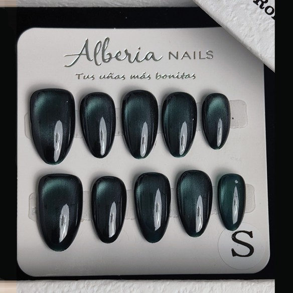 Azul Abisal- Uñas Press On