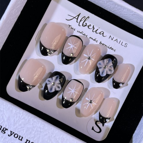 Frenchie 3D- Uñas Press On