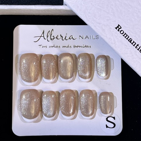 Espuma Dorada- Uñas Press On