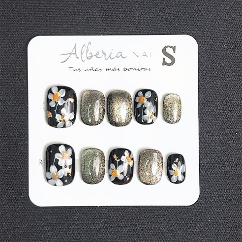 Marguerite-Ongles Press On