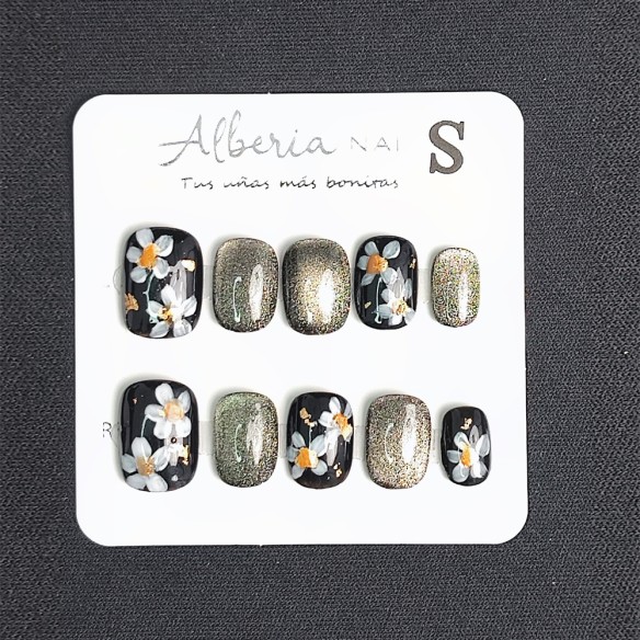 Marguerite-Ongles Press On