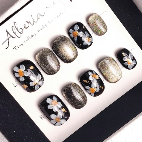 Marguerite-Ongles Press On