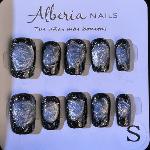 Vía Láctea- Uñas Press On