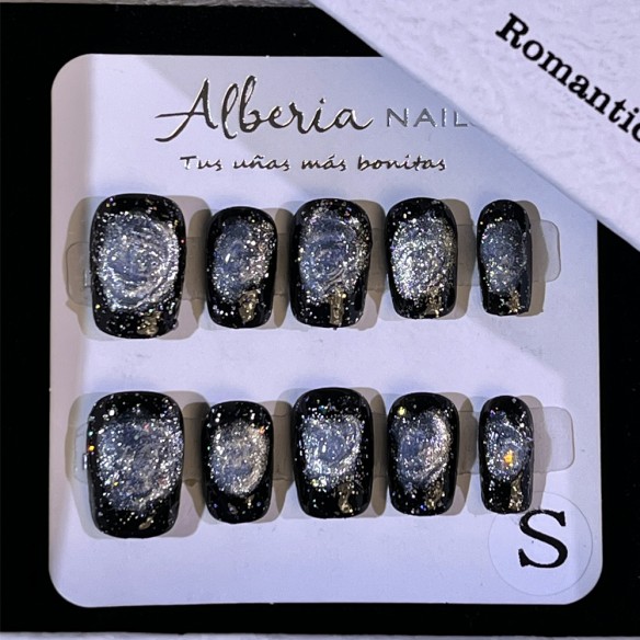 Vía Láctea- Uñas Press On