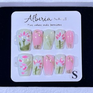 Fleur de lotus- Ongles...