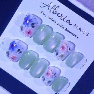 Printemps- Ongles Press On 2
