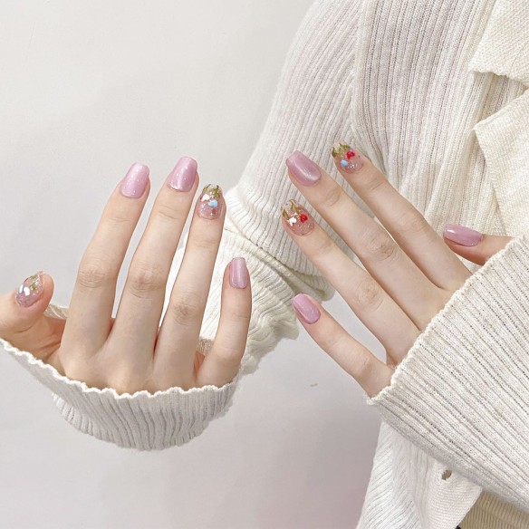 Tulipán-Uñas Press On