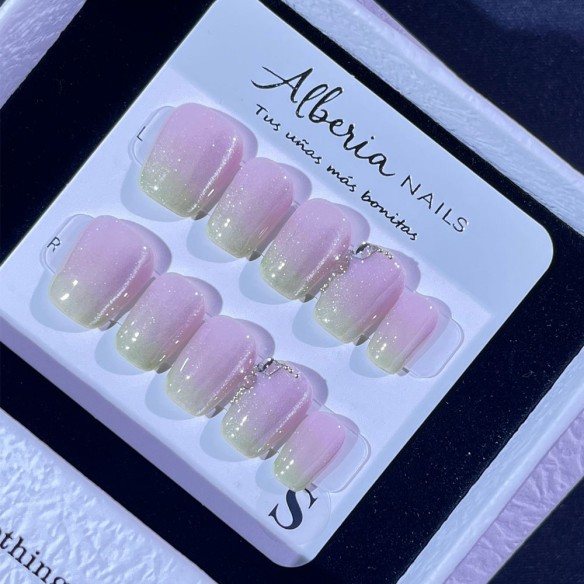 Pan de melón- Uñas Press On